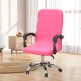 thumbnail image 4 of Solid Color Brushed High Elastic Chair Cover Soft And Comfortable Chair Seat Cover -proof And- Chair Slipcover Suitable For Dining Chair, 4 of 5