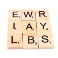 thumbnail image 3 of Wooden Numbers Puzzle, Grain Slick Finish. Wooden Numbers Pendants Alphabet Wooden Puzzle Puzzle Tiles Alphabet Black  For Spelling For Educational Game, 3 of 7