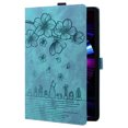 thumbnail image 3 of TECH CIRCLE Folio Case for Amazon Fire HD 8 Tablet (8th/7th/6th Generation, 2018/2017/2016 Release), Embossed Pattern Slim Premium PU Leather Stand Protective Smart Cover with Auto Wake/Sleep, Green, 3 of 8