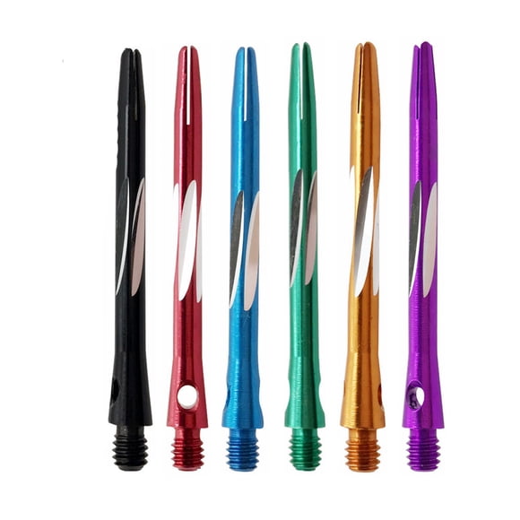 Miangastore 6Pcs Green Dart Shafts Front Loaded Weight Balance for Men Women