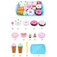 thumbnail image 3 of 17PCS Artificial Food Set Pretend Play Artificial Dessert Kitchen Toy for Kids, 3 of 6