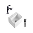 thumbnail image 1 of DROP Bath and Kitchen DR091235 Bathroom Vessel Sink Set, 1 of 7