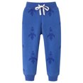 thumbnail image 1 of Pantalons de Jogging en Coton pour Garçons, Pantalons de Course avec Poches et Cordon de Serrage Bleu, 1 of 6