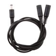 thumbnail image 2 of DYNWAVECA 3-6pack DC Power 5.5x2.1mm 1 Male Plug To 2 Female Jack Cable Splitter Adapter 6 Pcs, 2 of 9