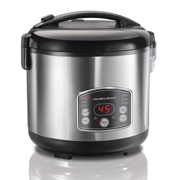 Le Cuiseur pour le riz/marmite vapeur de luxe Digital Simplicity Hamilton Beach 37541C