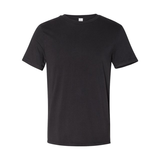 T-shirt d'Extérieur en Jersey à Lavage Lourd, TP, Noir