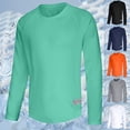 thumbnail image 1 of UVEASISHA Men's Long Sleeve Shirts UPF 50+ UV Sun Protection Athletic Shirts for Hiking Running Workout Rash Guard T-Shirts Lightweight Quick Dry Fishing Tees Winter Sales, 1 of 8