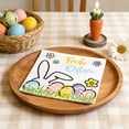 thumbnail image 1 of BAOPAI Easter Bunny Printed Paper Napkins Disposable Party Dinner Towels 20 Count for Restaurant Decorations, 1 of 6