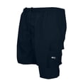 thumbnail image 1 of Plebaso Summer Mens Cargo Shorts Elastic Waist Drawstring Work Outdoor Shorts Lightweight Hiking Shorts, 1 of 5
