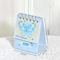 thumbnail image 3 of 2025 Monthly Desk Calendar Planner, Mini English Countdown Schedule for Office School Home Organization, 3 of 5