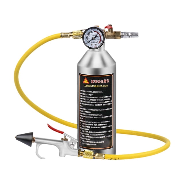 relayinert AC Flush Kit 1000ml Empty Canister Canister Conditioner Flush Air Kit System