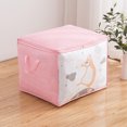 thumbnail image 1 of Large Storage Bags,Non-woven Clothes Quilt Storage Bag Foldable Wardrobe Storage Toy Storage Bag, 1 of 3
