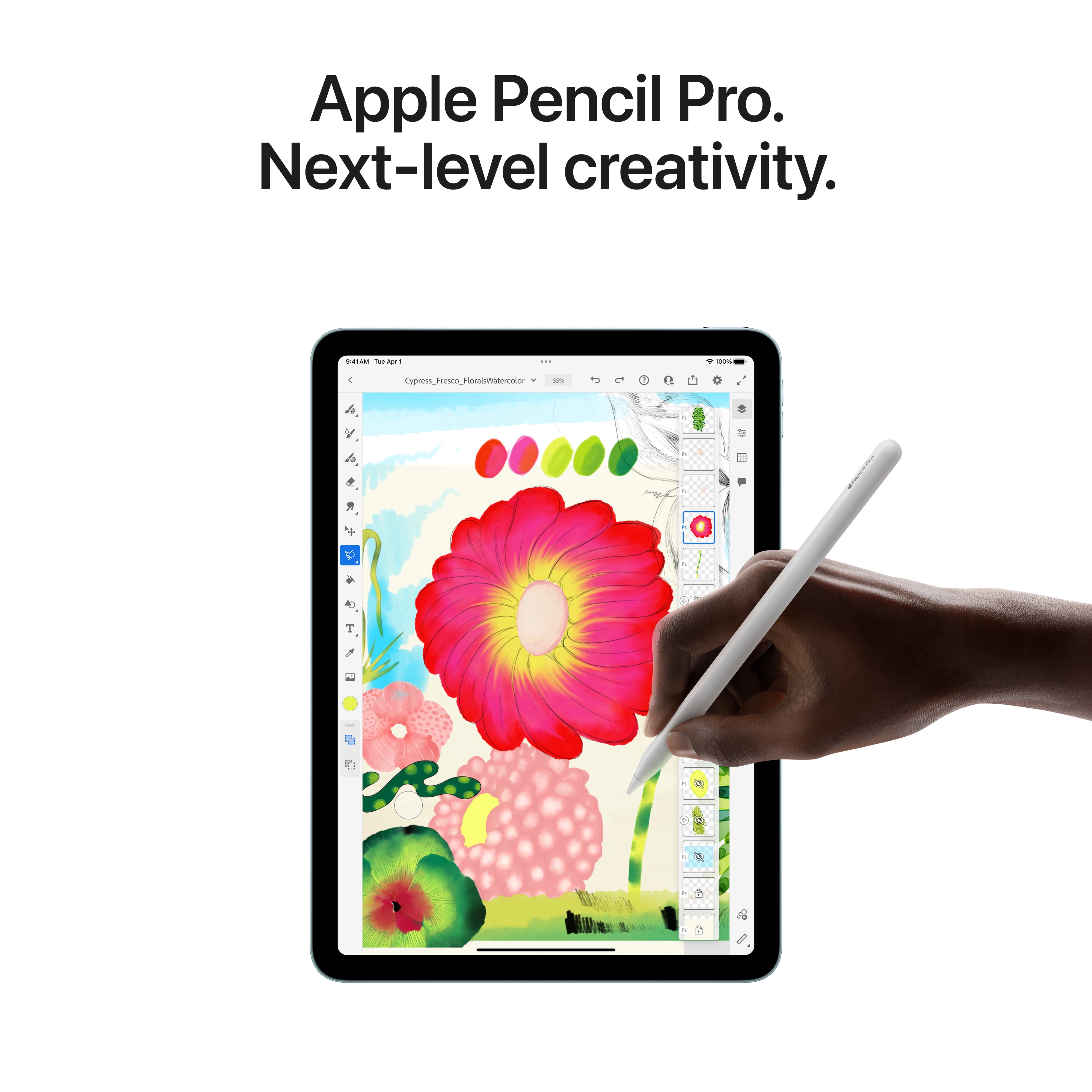 iPad Air 13 pouces M3, Wi-Fi 256go
