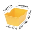 thumbnail image 3 of Kyursd Summer Home/Kitchen Organizers and Storage Special Offer！Mini Cute Candy Color Jewelry Box Office Desk Miscellaneous Sorting Storage Box Storage Box, 3 of 6