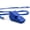 Blue, variant on GOGO 10 Pcs Sport Referee Classic Whistle Plastic Pea-Less security Whistle, 3 Colors Available-Red