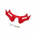 thumbnail image 4 of DYNWAVECA Front Fairing Aerodynamic Winglet Cover, Motorcycle Front Fairing Beak, Front Aerodynamic Winglets, for ZX25R 2022-2024 Red, 4 of 9