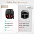 thumbnail image 3 of Comfier Foot Massager Machine with Heat, Shiatsu Foot Massager for Blood Circulation up to size 13, Gift, 3 of 9