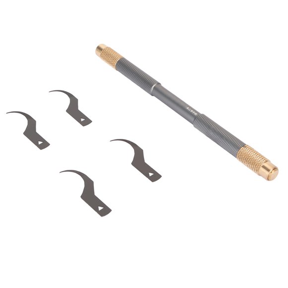 4 In 1 Hand Finish CPU Ic Chip Glue Remover, Degumming Knife Set Motherboard Pcb Underfill Clean Scraping Pry Tool Ic Chip Removal Tool Kit