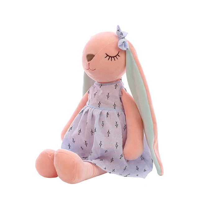 mmirethe Easter Rabbits Soft And Fluffy P Toys For Children Carefully Crafted. Soft And Fluffy Fur blue 45cm