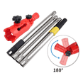 thumbnail image 5 of Paint Brush Extension Multi-Angle Paint Brush Extender Extension Pole Attachment Retractable Paint Roller Extension Pole, 5 of 5