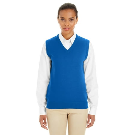 Harriton Ladies' Pilblocâ„¢ V-Neck Sweater Vest