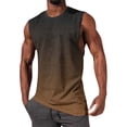 thumbnail image 1 of NTACZA Athletic Tank Tops Men Sleeveless Basic Shirt Gradient Sports Crew Neck Shirts for Men M, 1 of 5