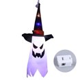 thumbnail image 1 of Mistaha 1PC Halloween Witch Hat Hanging Light Ghost Wizard Hat Shaped LED Ghost Lamp Battery-Powered, 1 of 8