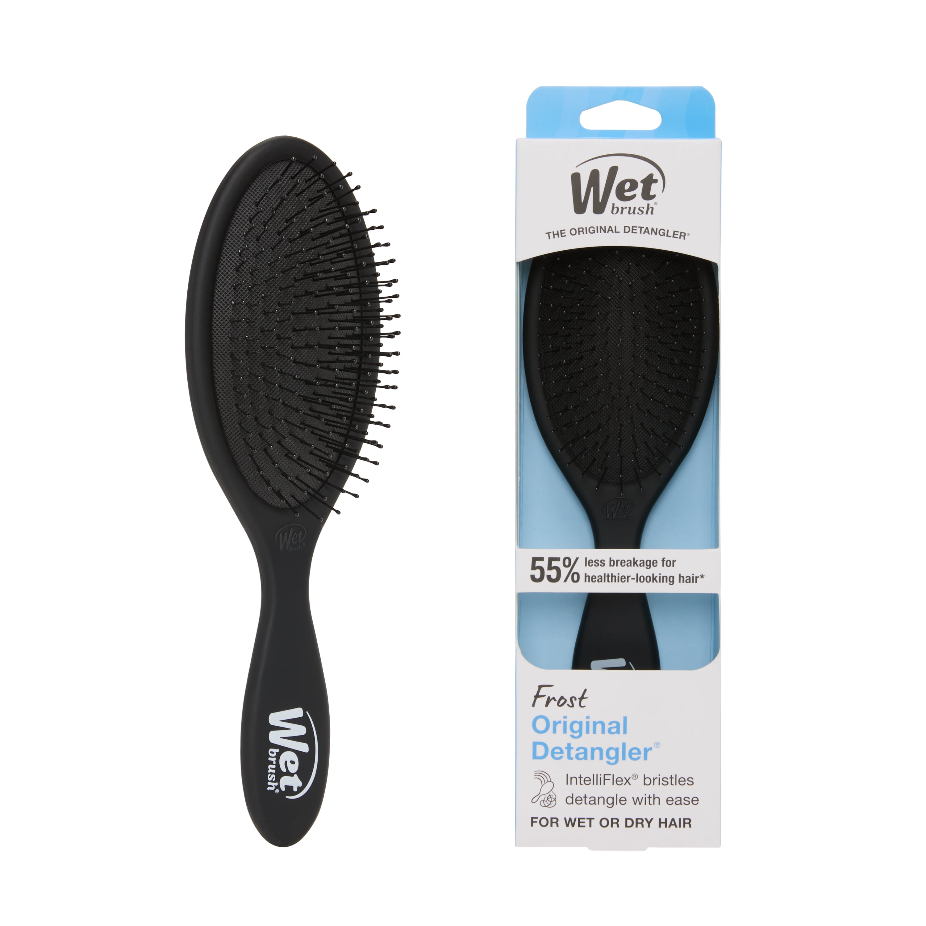 Wet Brush Original Detangler Black Matte - 1CT