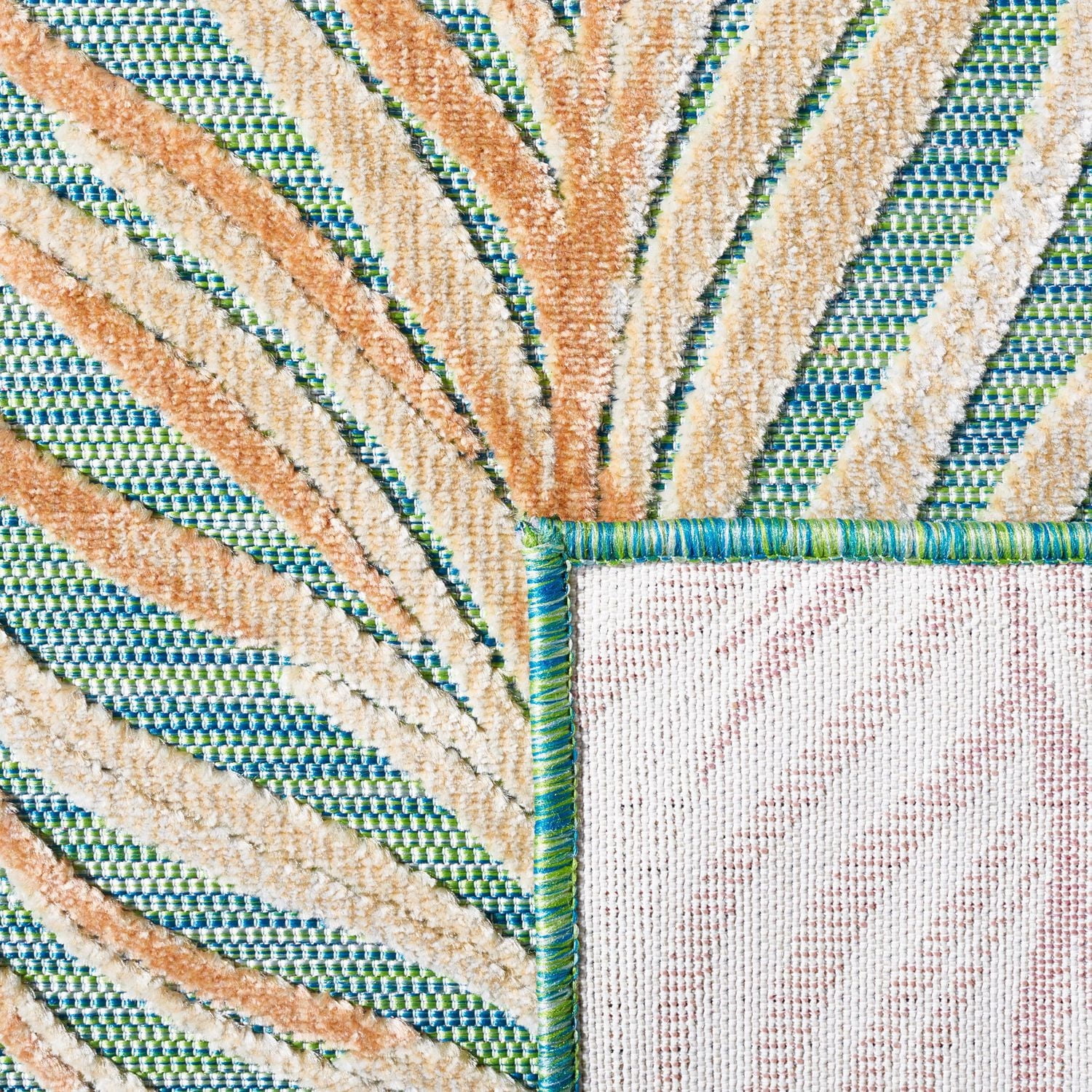 SAFAVIEH Cabana Oakley Floral Vines Outdoor Area Rug