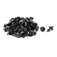 thumbnail image 1 of Unique Bargains 50 Pcs Clips de Retenue de Coffre de Couvercle de Moteur en Plastique, 1 of 2