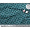 thumbnail image 2 of Soimoi Cotton Poplin Fabric Check & Floral Artistic Print Fabric by Yard 42 Inch Wide, 2 of 3