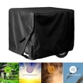 thumbnail image 4 of Mosiee Housse Imperméable Noire pour Génératrices, Protection Robuste pour la Plupart des Génératrices, 4 of 7