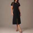 thumbnail image 3 of Womens Summer Dress Gradient Sleeveless V-Neck Maxi, 3 of 7