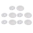 thumbnail image 2 of Metal Paint Tray, Round Shaped 10 And 6 Wells 10Pcs Round Paint Tray  For Acrylic, 2 of 8