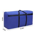 thumbnail image 2 of EGNMCR ,, Large Clothing Storage Bags 100L Clothes Storage Bag Foldable Clothing Storage Bags With Zippers Clothes Bags For Storage Christmas Tree Storage Bag Fits Storage packs, 2 of 8