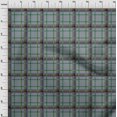 thumbnail image 3 of oneOone Cotton Poplin Fabric Tartan Check Printed Craft Fabric BTY 56 Inch Wide, 3 of 4