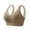 Khaki, variant on TopLLC Bras for Women Everyday Bras Women Wireless Large Size Pull Together Bra Comfortable Underwear on Clearance