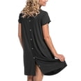 thumbnail image 3 of Bwiyojiz Tailles P-TTG Robe de Maternité de Printemps Vêtements d'Accouchement pour Femmes Enceintes Manches Courtes Allaitement Ouvert Jupes pour Femmes Robes à Col Rond Modern Textures, 3 of 3