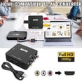 thumbnail image 3 of Convertisseur RCA AV vers HDMI HD, Adaptateur Vidéo CVBS Composite, Wi-Fi, NES, SNES, 3 of 8