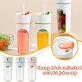 thumbnail image 2 of Small Portable Juicer Mini Electric Blender Multifunction Juice Maker Machine N0, 2 of 8