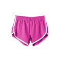 thumbnail image 1 of MAWCLOS Bas pour Femmes Taille Élastique Mini Pantalon Couture de Couleur Short Décontracté Sport Extensible Rose Rouge S, 1 of 2