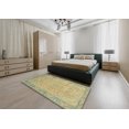 thumbnail image 4 of Ahgly Company Indoor Rectangle Abstract Dark Green Abstract Area Rugs, 5' x 7', 4 of 6