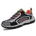 thumbnail image 3 of Bmisegm Espadrilles pour Hommes Espadrilles de Randonnée Chaussures de Marche Légères pour l'Extérieur Chaussures de Course Non Étanches pour un Randonnée Confortable Chaussures pour Hommes Espadrilles pour Hommes Gris 7.5, 3 of 7