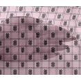 thumbnail image 4 of oneOone Viscose Chiffon Fabric Swirl & Check Ikat Printed Fabric 1 Yard 42 Inch Wide, 4 of 4