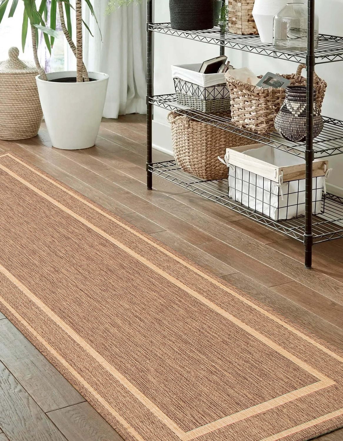 Tapis Moderne ECARPET pour Salon, Salle à Manger et Chambre Coucher CollectionJute Natura