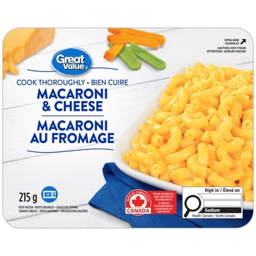 Great Value Macaroni & Cheese, 215 g