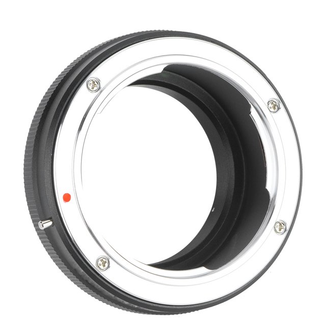 Lens Mount Adapter, Lens Adapter Ring High Manual Exposure Aluminum Alloy Black For AR Mount To NEX Mount For Mirrorless Camera