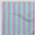 thumbnail image 2 of oneOone Georgette Viscose Fabric Stripe Panel Printed Craft Fabric BTY 42 Inch Wide, 2 of 4