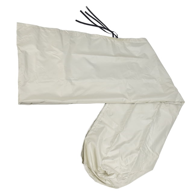 Housse de Protection pour Auvent Télescopique Extérieur en Tissu Oxford 210D Beige