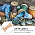 thumbnail image 2 of Wooden Bobbin Practical Wood Winding Spool DIY Cotton Thread Accessories, 2 of 7